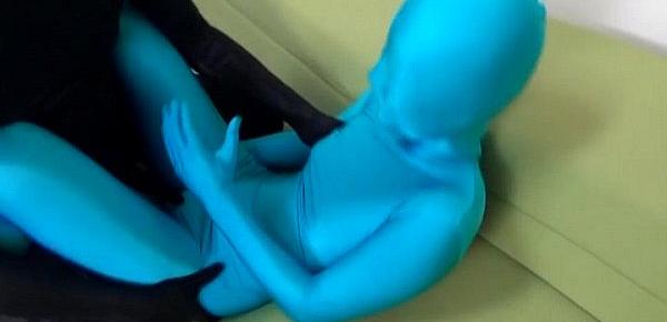  Subtitled Japanese ZENTAI fingerbanging to orgasm